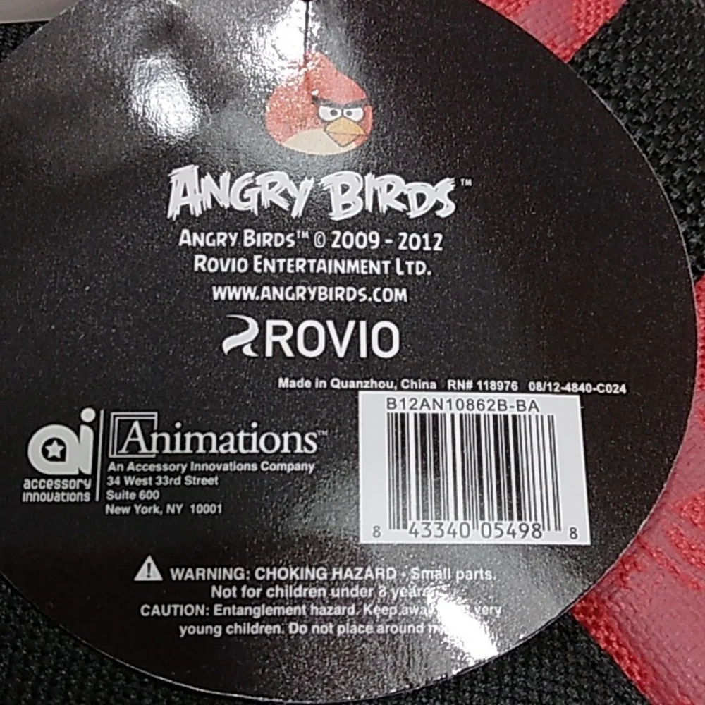 Angry Birds Messenger / Book Bag‎ Y2K New With Tags